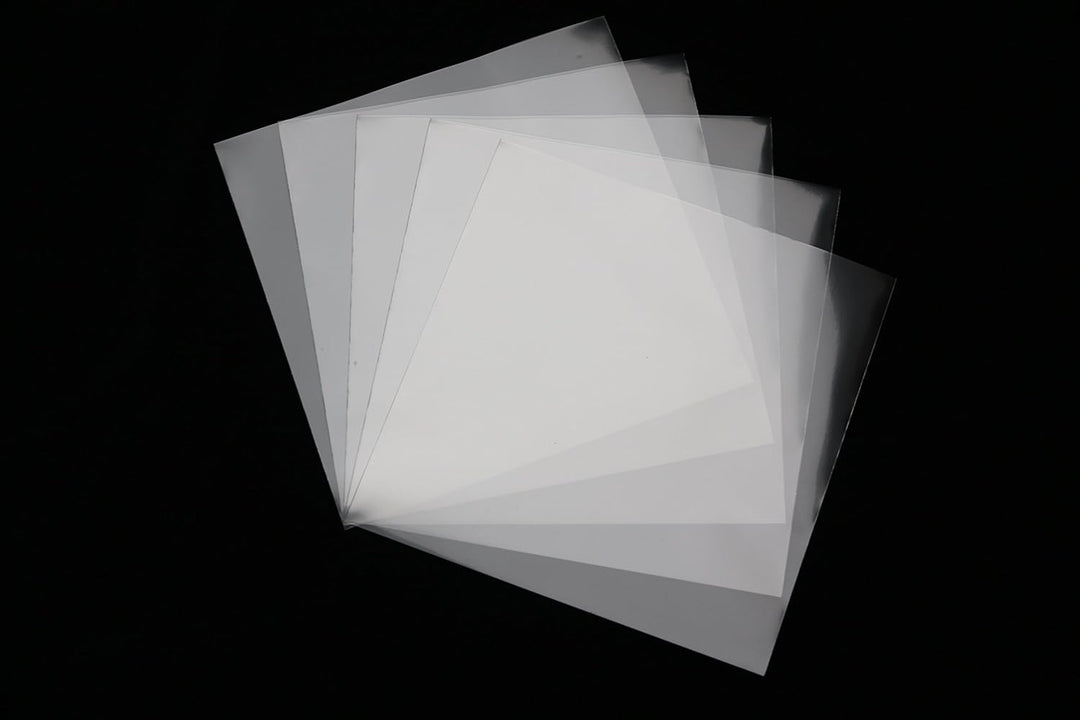 1000 Stück Premium Single Schutzhüllen hoch transparent 185x185 mm Vinyl 7 Zoll Sleeve