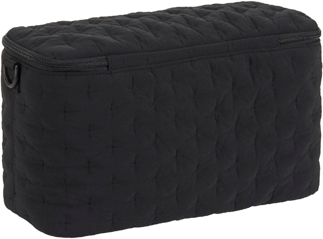 LÄSSIG Umhängetasche Enoa Buggy Organizer Quilted Black schwarz