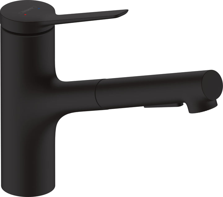 hansgrohe Zesis M33 - Küchenarmatur mit Brause ausziehbar, 2 Strahlarten, Wasserhahn Küche mit Ausla