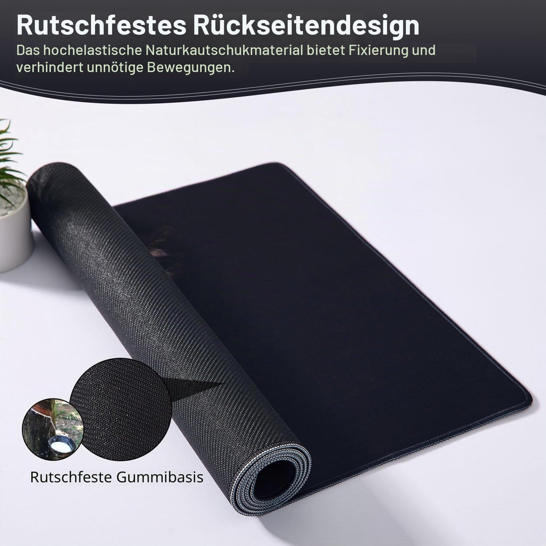 Schreibtischunterlage Mauspad 90 x 40cm XXXL, Mausunterlage Gross | Large Gaming Mouse Pad, Keyboard
