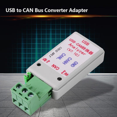 TOPINCN USB auf CAN-Bus Konverter Adapter mit USB-Kabel TVS Überspannungsschutz Unterstützung XP/WIN