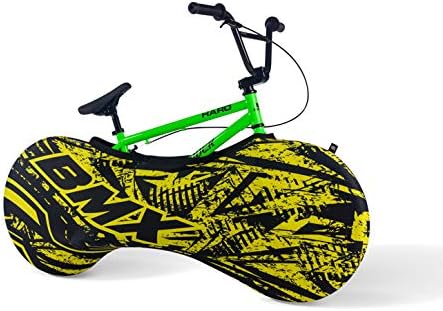 Velo Sock Unisex – Erwachsene Power Bike Cover, One Size Yellow Power, Yellow Power