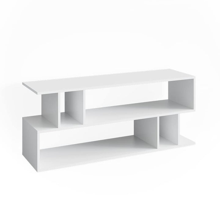 Vicco Lowboard Karel, Weiss, 120 x 51 cm