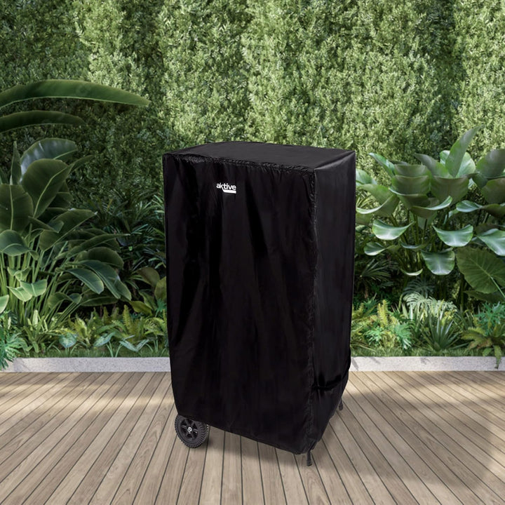 AKTIVE Wasserdichte Grillabdeckung für den Aussenbereich, verstärkt und verstellbar, 100 % Polyester