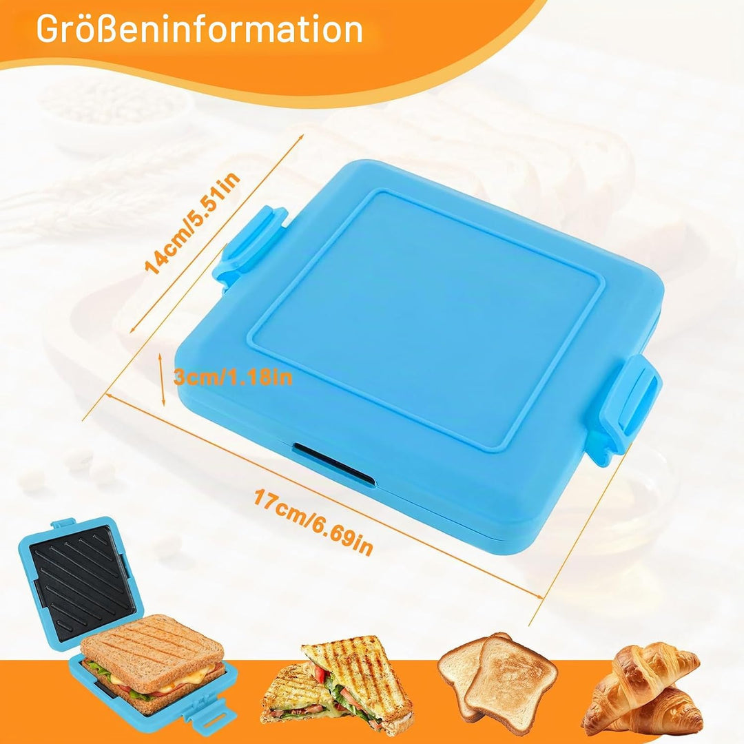 Microwave Toastie Maker Sandwichmaker, Mikrowellen Sandwich Toaster Sandwichtoaster, Geschirrspüler