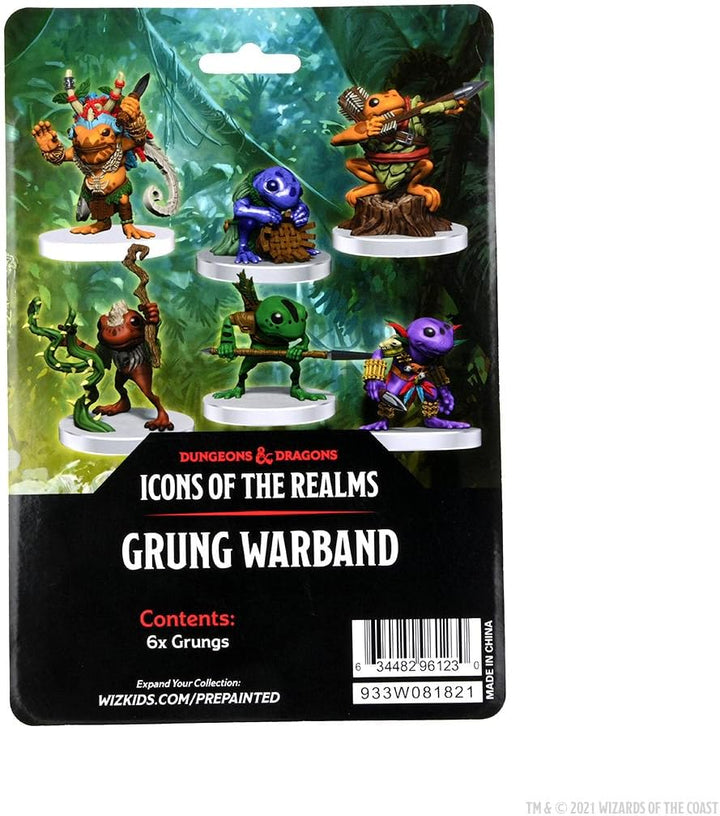 D&D Icons of the Realms: Grung Kriegsband | DnD Miniaturen Halloween