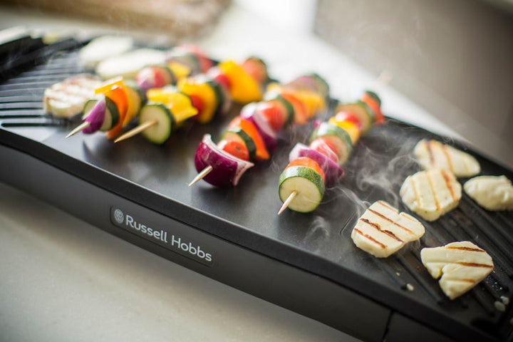 Russell Hobbs Teppan-Yaki Tischgrill, 55 x 27 cm grosse herausnehmbare, antihaftbeschichtete Teppany
