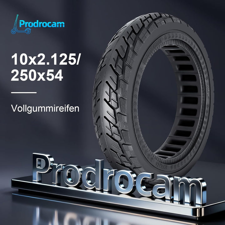 250 x 54 Vollreifen für Xiaomi Mi4 Lite/Pro Elektroroller, 10 x 2.125 Vollgummireifen für Ninebot F2