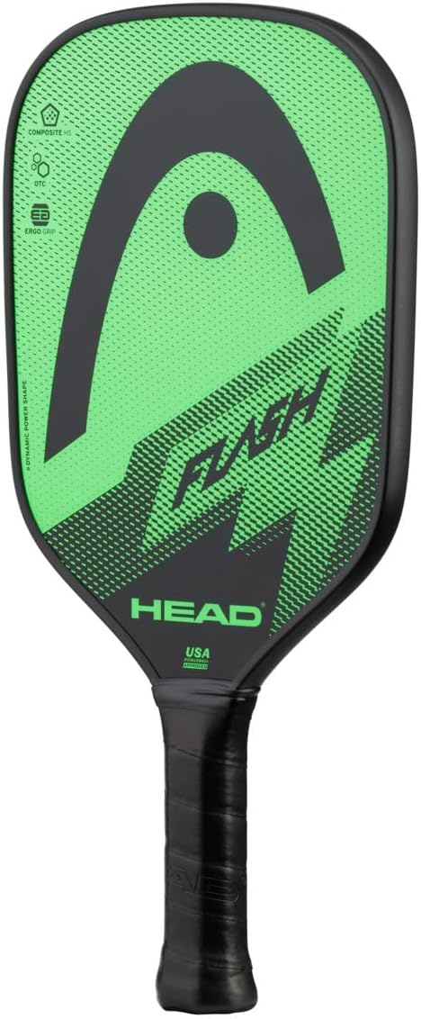 Head Flash Pickleball Pack – 2 zugelassene Paddel, 2 Outdoor-Bälle, Tragetasche Pickleball-Packung,