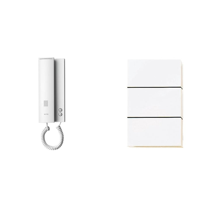 Schneider Electric Ritto 1763070 Wohntelefon,Gegensprechanlage, Türsprechanlage Weiss & Honeywell Ho