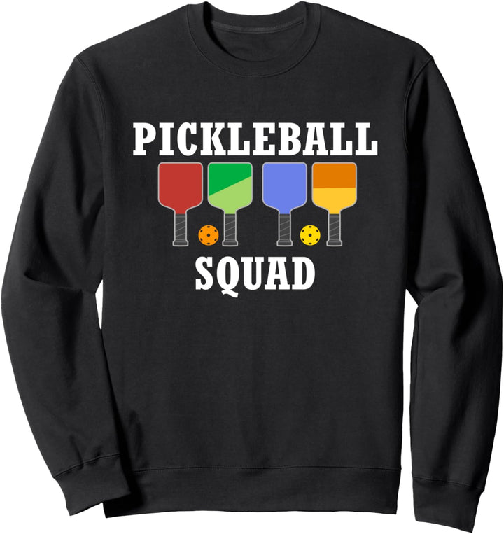 Pickleball Schläger Squad Sport Ballsport Sweatshirt