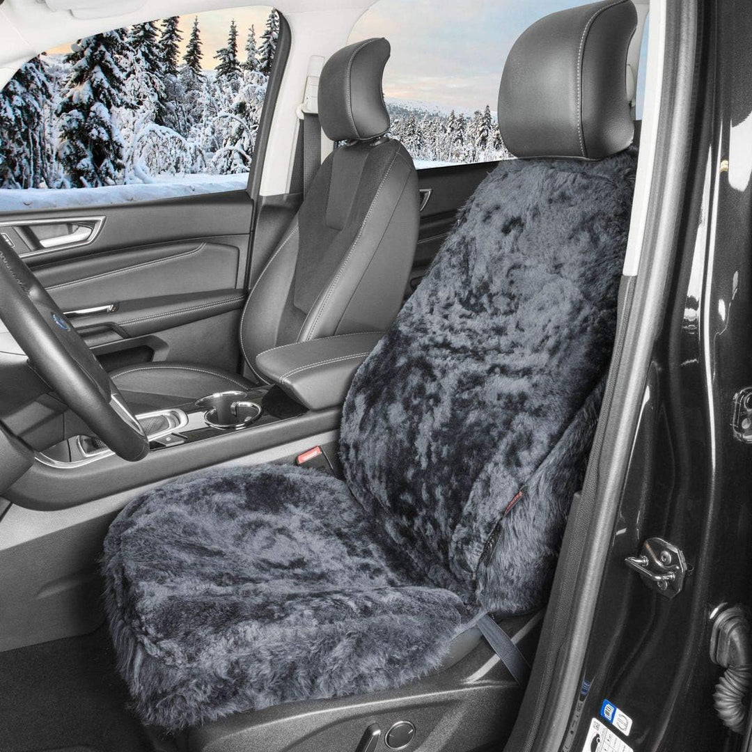 Torrex® Lammfell-Sitzbezug - kein Patchwork - Vollbezug mit allgemeiner Betriebserlaubnis (ABE) Univ