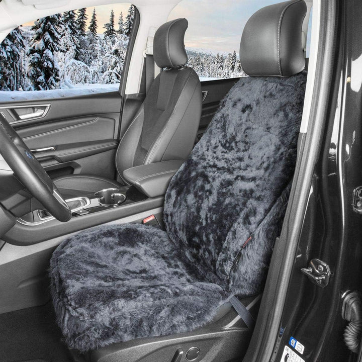 Torrex® Lammfell-Sitzbezug - kein Patchwork - Vollbezug mit allgemeiner Betriebserlaubnis (ABE) Univ