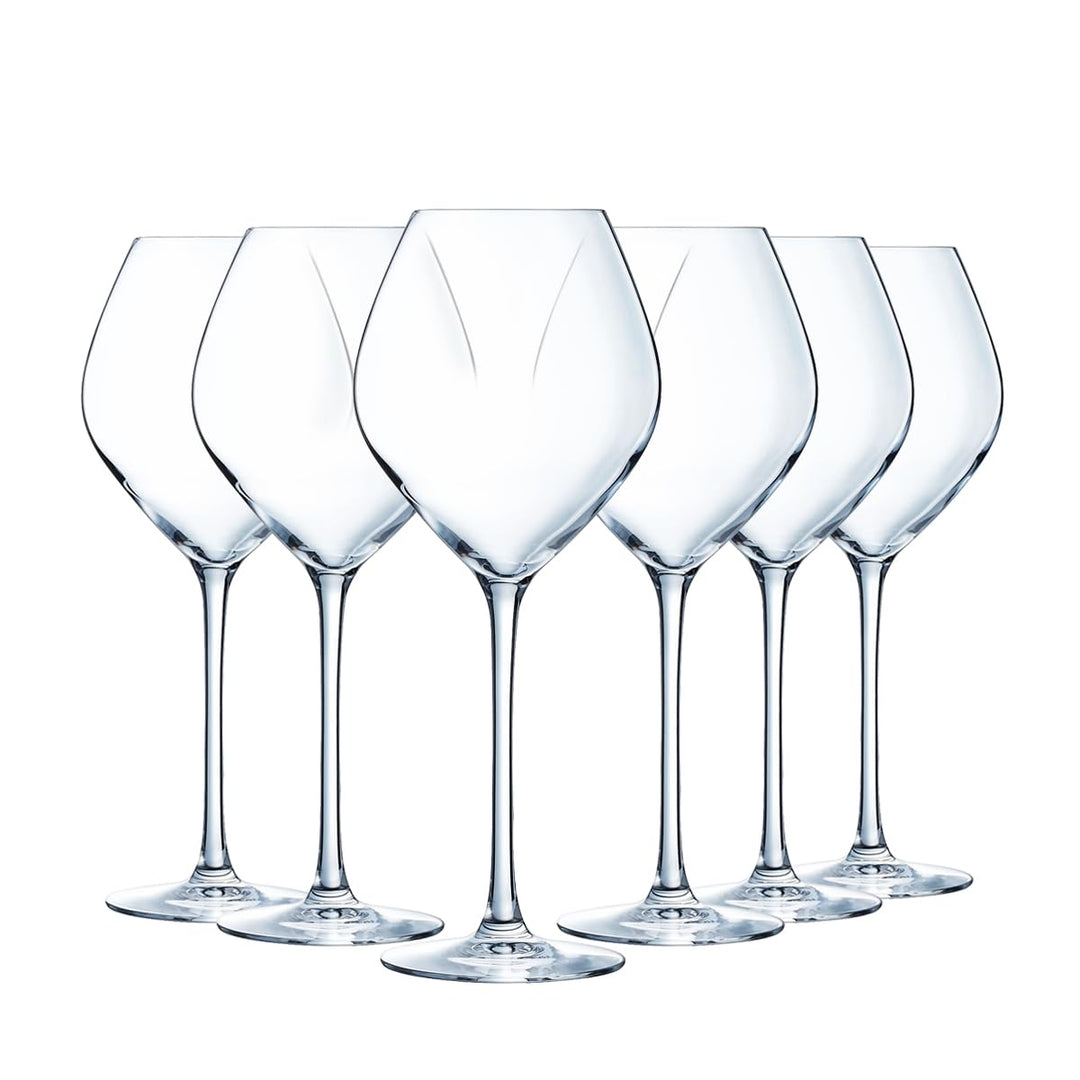 Chef & Sommelier Cheer Up Collection Weissweingläser, 35 cl, aus Kristallglas, modern, elegant, ohne