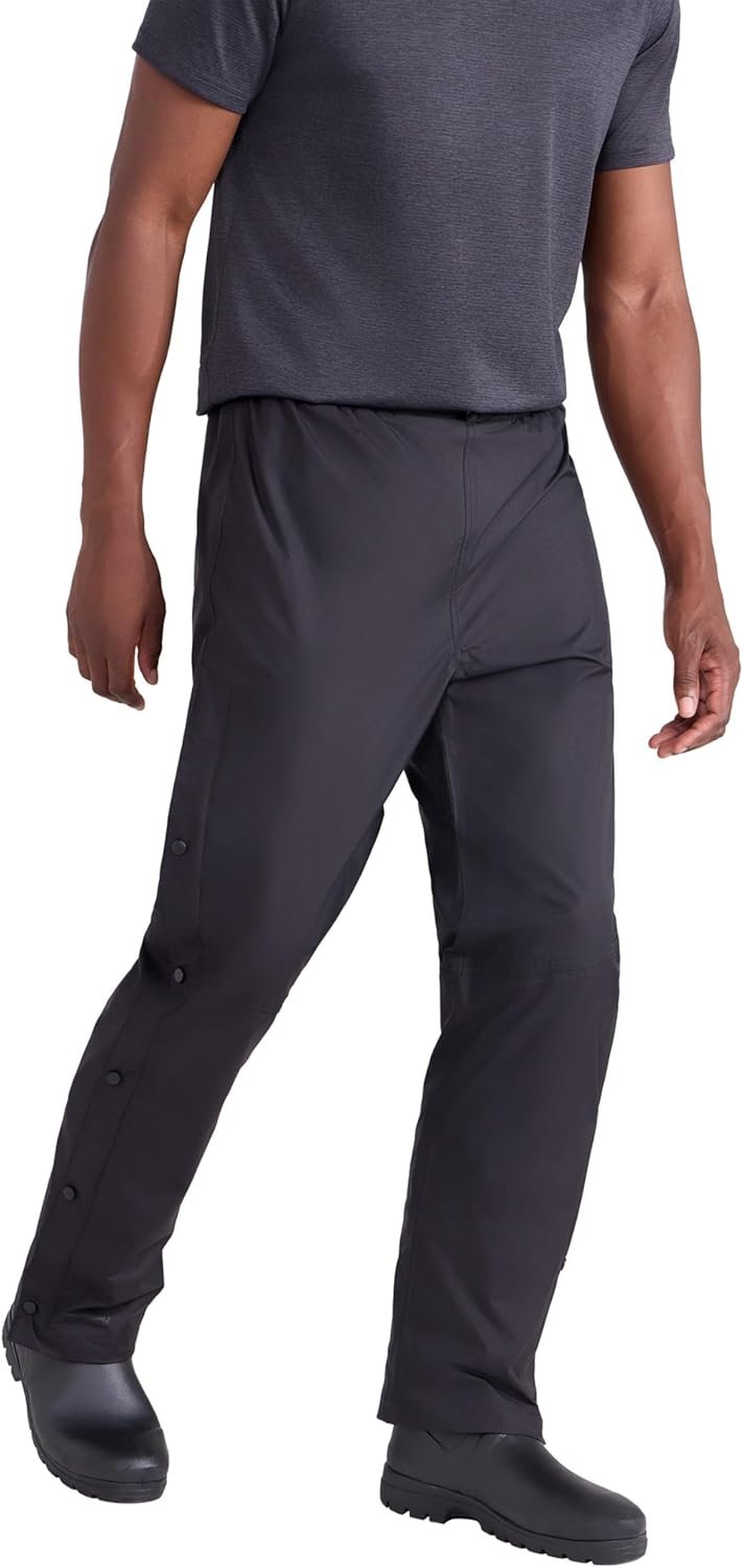 Mountain Warehouse Downpour Wasserfeste Herren-Überhose - Atmungsaktiv, versiegelte Nähte, Netzfutte
