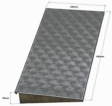 Edelstahl Abstellplatten-Set (2 Stück) für 2/3-flammige Grills/Bräter