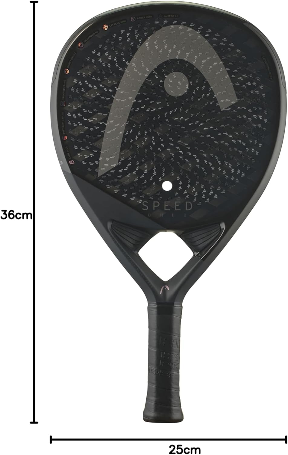 HEAD Speed Padel-Schläger, Paddel-Serie (Pro, Pro X, Motion, Elite, ONE, ONE X, Team), Speed One X_2