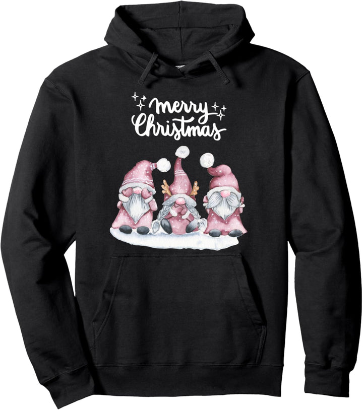 Weihnachts Gnom Zwerg Wichtel Pullover Hoodie