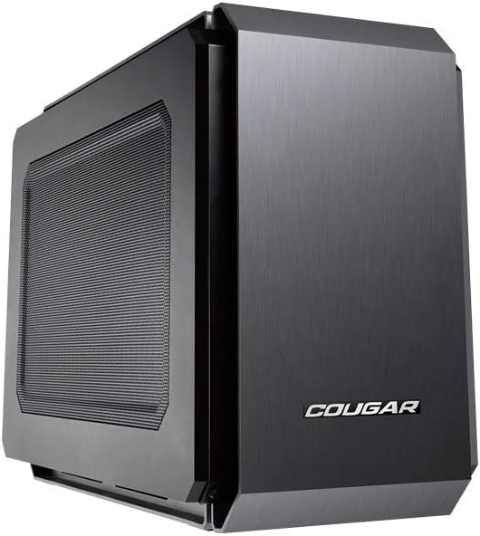 Cougar QBX Mini-ITX-Gehäuse - schwarz Mesh Window