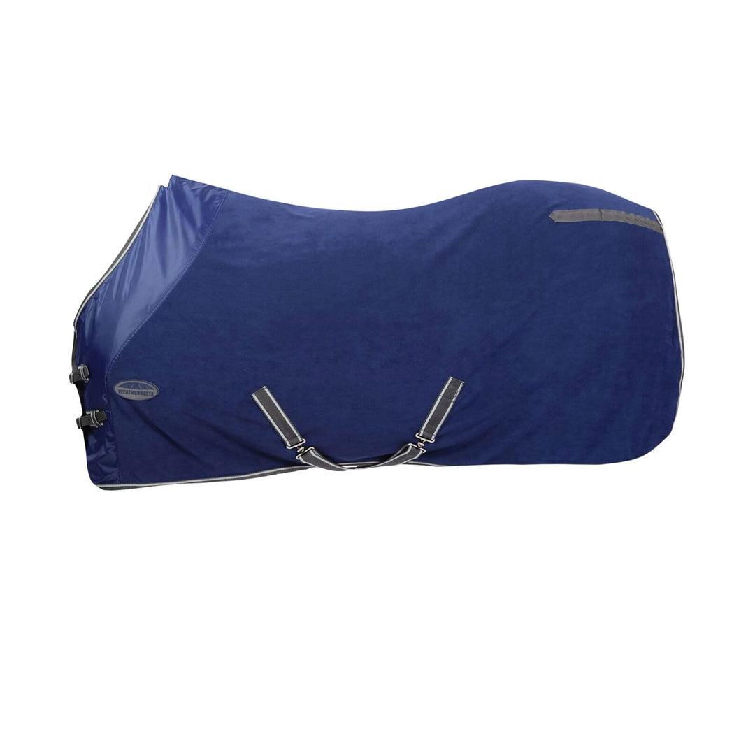 Weatherbeeta Fleece Cooler Standard Neck - Dark Blue/Grey/White, Grösse:115 Dunkelblau/Grau/Weiss 11