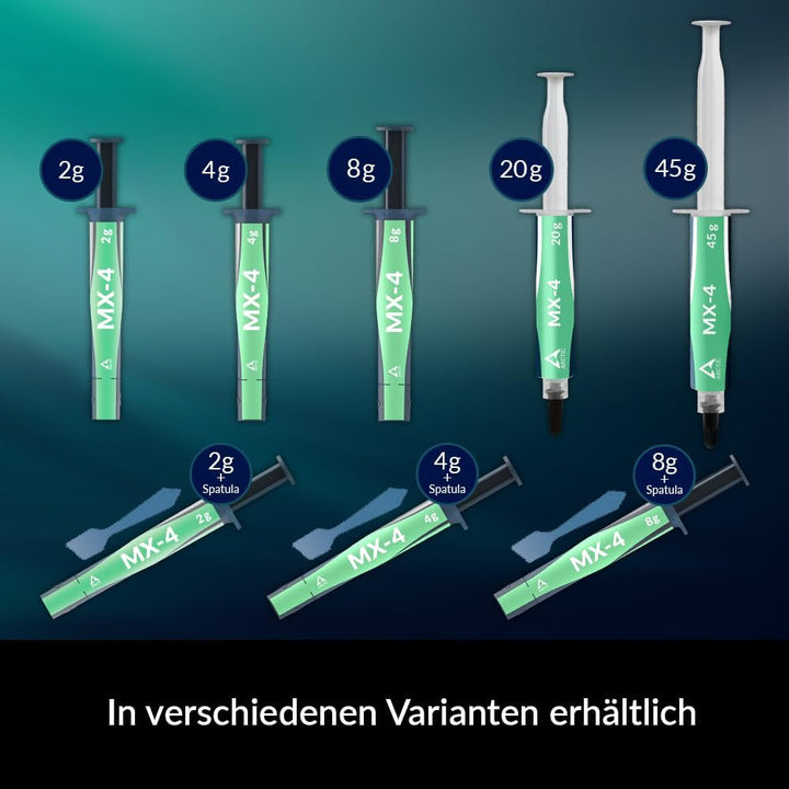 ARCTIC MX-4 (45 g) - Premium Performance Wärmeleitpaste für alle Prozessoren (CPU, GPU - PC, PS4), s