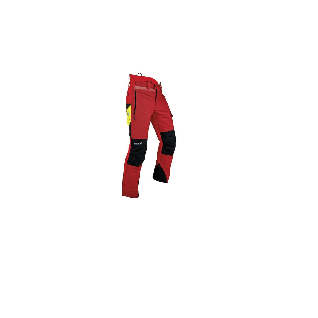 Pfanner 101761/M Schnittschutzhose"Ventilation" Grösse M in rot/schwarz