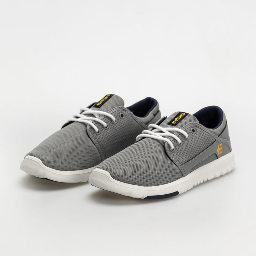Etnies Herren Scout Skateboardschuhe, Grey Navy Yellow
