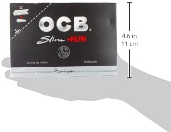 OCB 15448 Zigarettenpapier, Schwarz Single, Single