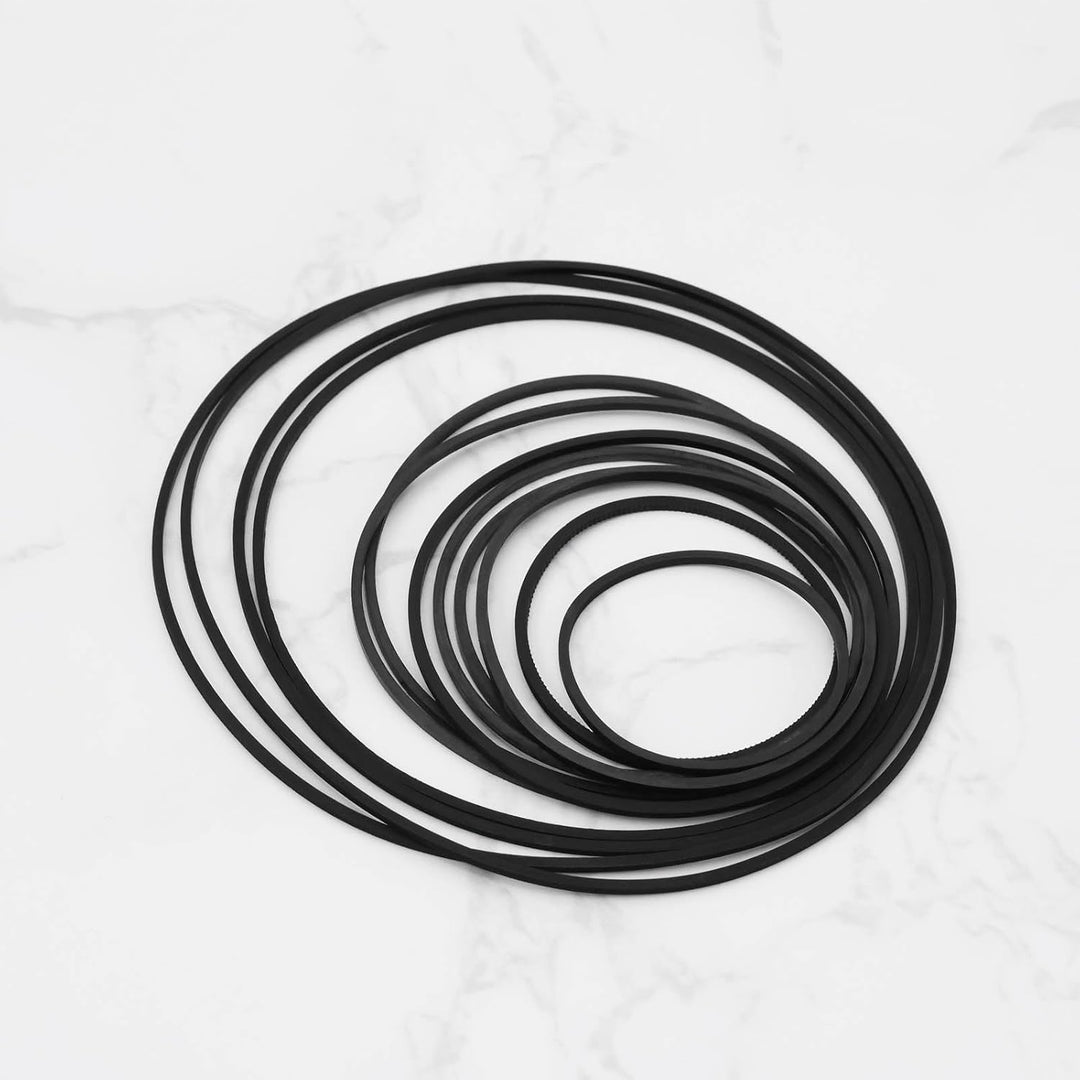240 Stück 1mm Recorder-Gummiriemen Durchmesser 26–120mm Gefaltete Länge 35–190mm Mix-Kassettenband-M