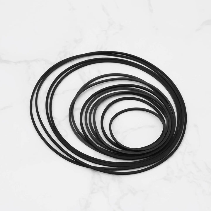 240 Stück 1mm Recorder-Gummiriemen Durchmesser 26–120mm Gefaltete Länge 35–190mm Mix-Kassettenband-M