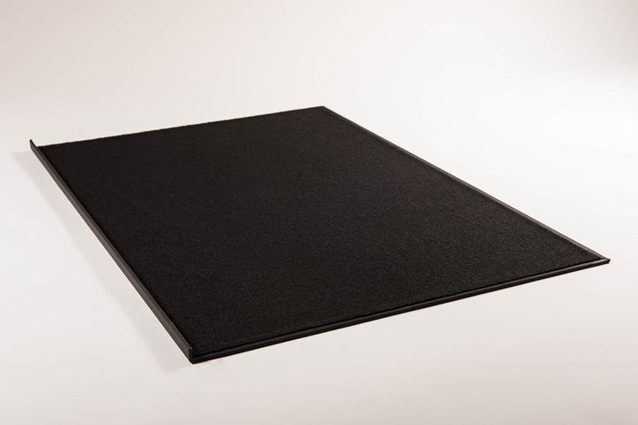 Luxentury Schreibtischunterlage Schreibunterlage Leder Kantenschutz: 88x59 cm Echtleder abgewinkelt