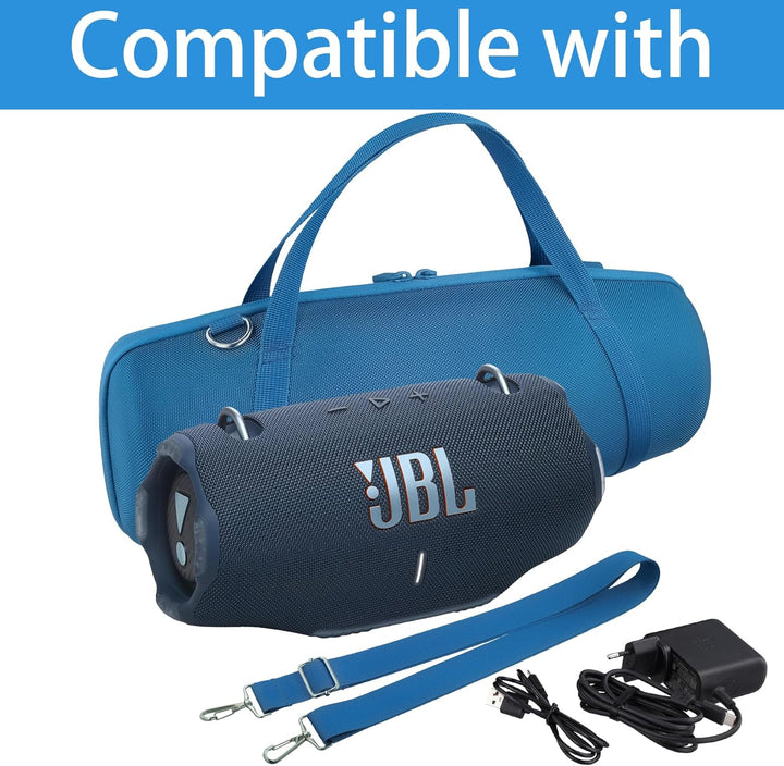 co2CREA Hart Reise Schutz Hülle Etui Tasche für JBL Xtreme 4 Tragbarer Bluetooth Lautsprecher,Nur Ta
