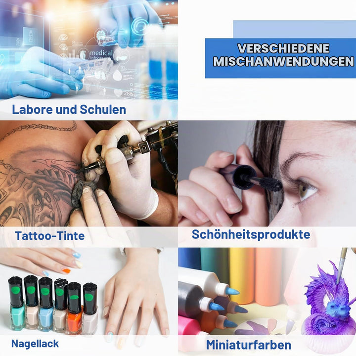 ONiLAB Mini Vortex Mixer mit Touch Funktion, Labor Mischen, Nagellack, Wimpernklebstoffe und Acrylfa