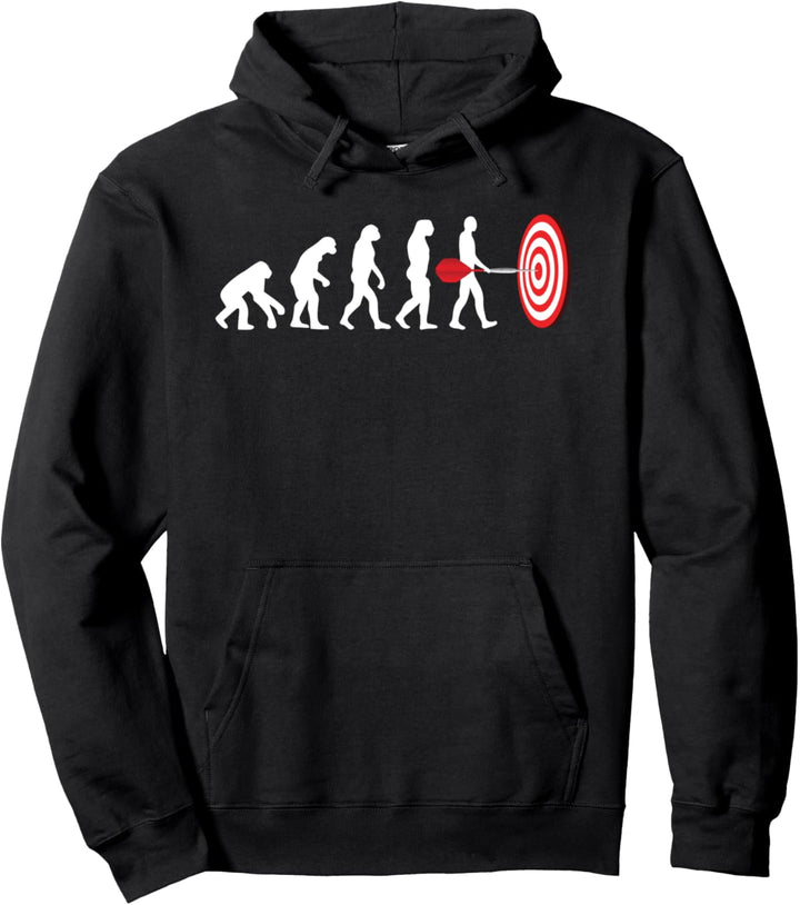 Evolution Dart Spieler Darts Pullover Hoodie