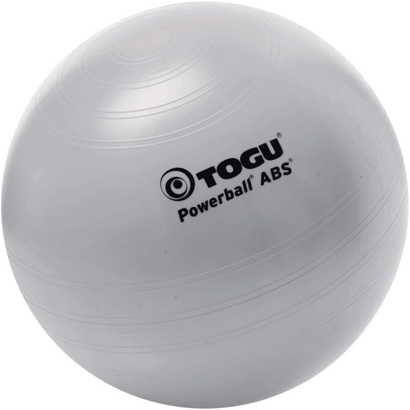 TOGU Gymnastikball Powerball ABS (Berstsicher) 75 cm silber, 75 cm silber