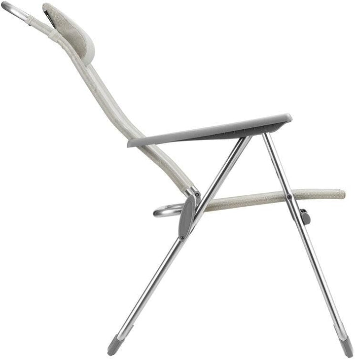 Lafuma ALU Stuhl Cham XL, Batyline, Rye II, 67,5 x 68 x 111 cm Seigle Ii, Seigle Ii
