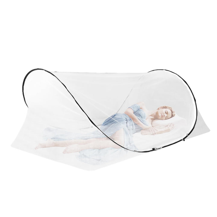 Moskitonetz Pop Up Bett, 200 x 100 x 70cm Einzelbett Faltbares Moskitonetz Reise Mückennetz, Tragbar