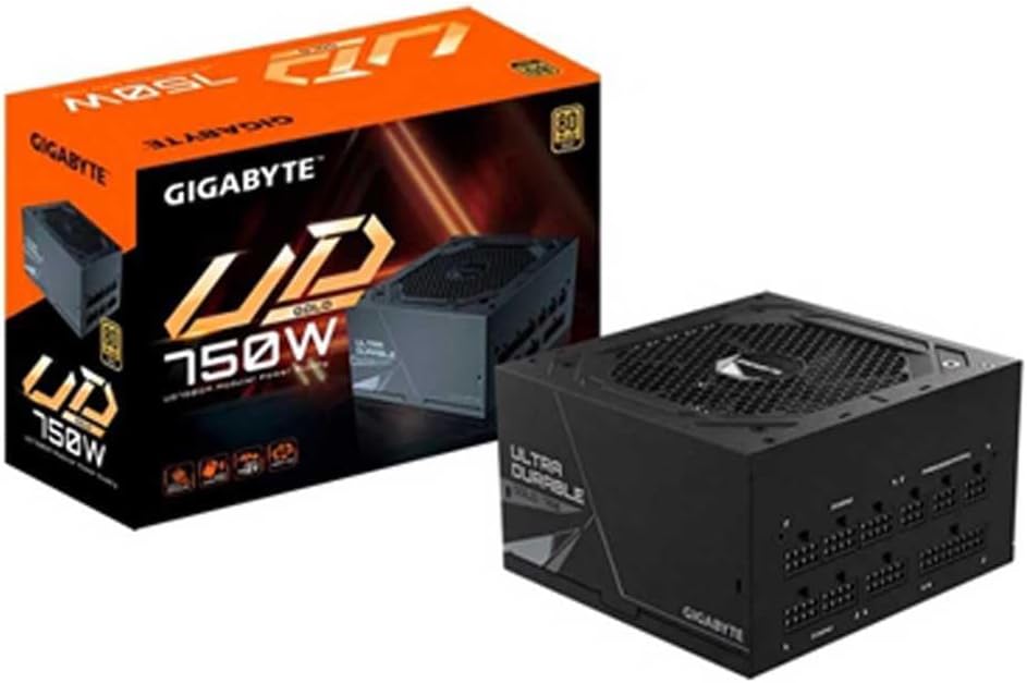 Gigabyte GP-UD750GM Power Supply Unit 750 W 20+4 pin ATX ATX Black