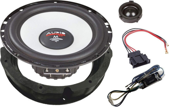 Audio System M 165 VW EVO 2-16,5cm 2-Wege Lautsprecher kompatibel mit VW Golf IV, Passat, Bora