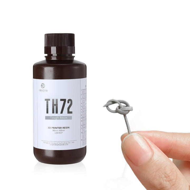 RESIONE TH72 Flexibles, robustes Harz für 3D-Drucker mit lang anhaltender Zähigkeit und schlagfestem