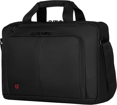 WENGER Source 16 Laptop-Tasche zum Umhängen, Notebook bis 16 Zoll, Tabletfach bis 10 Zoll, Aktentasc