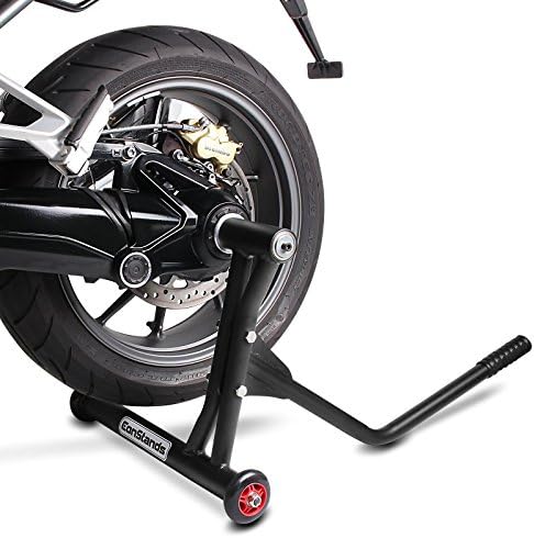 ConStands - Motorrad Montageständer für BMW R NineT Racer 17-20 Schwarz Matt Hinterrad Single Racing