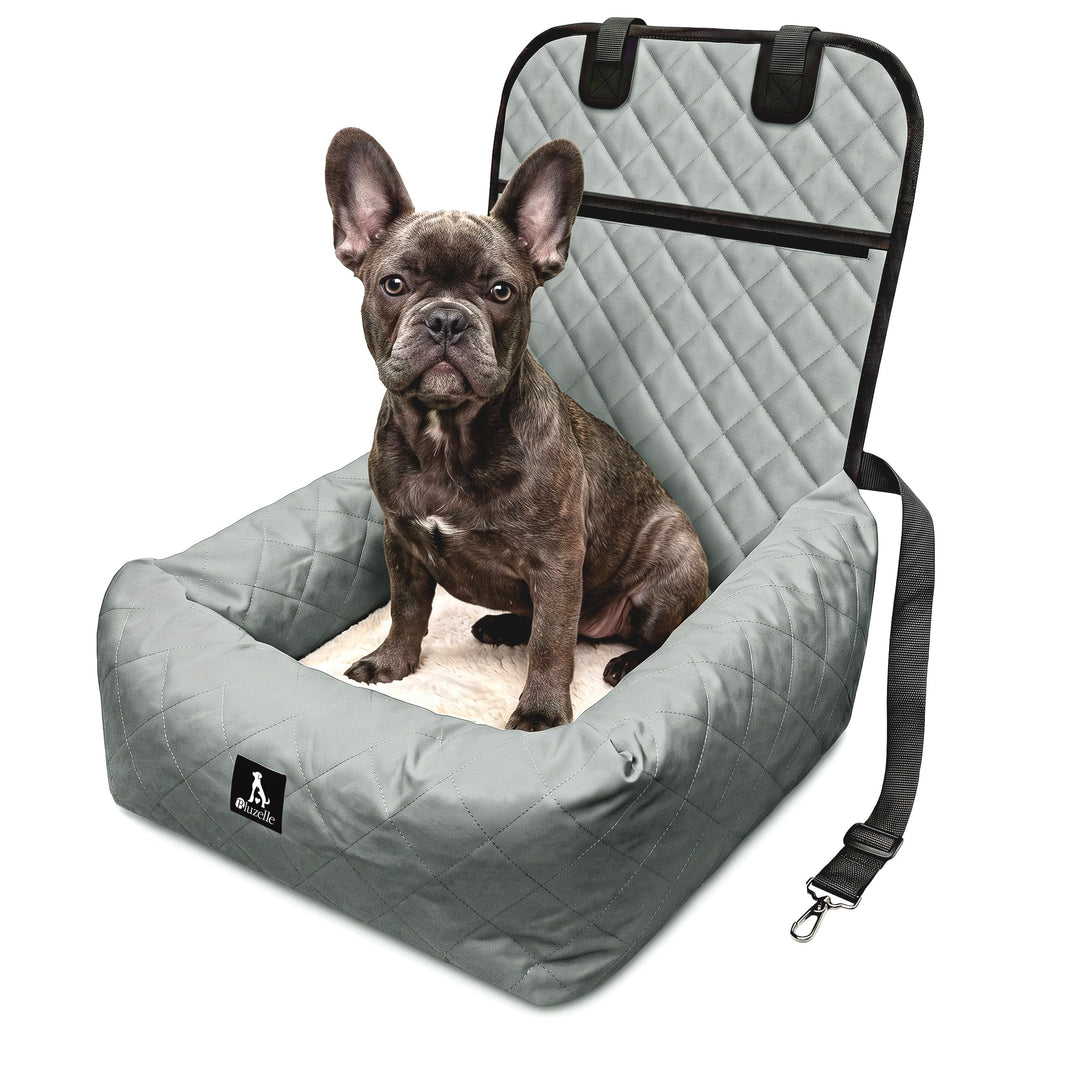 Hunde Autositz Auto Hundesitz, 2-in-1 Hundebett Hundekorb für kleine & mittelgrosse Hunde, Oxford St