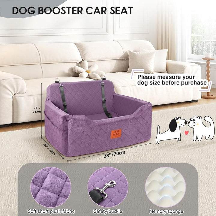 Hunde Autositz für mittlere/grosse Hunde, Hundesitz für Hunde unter 22Kg oder 2 kleine, Abnehmbarer