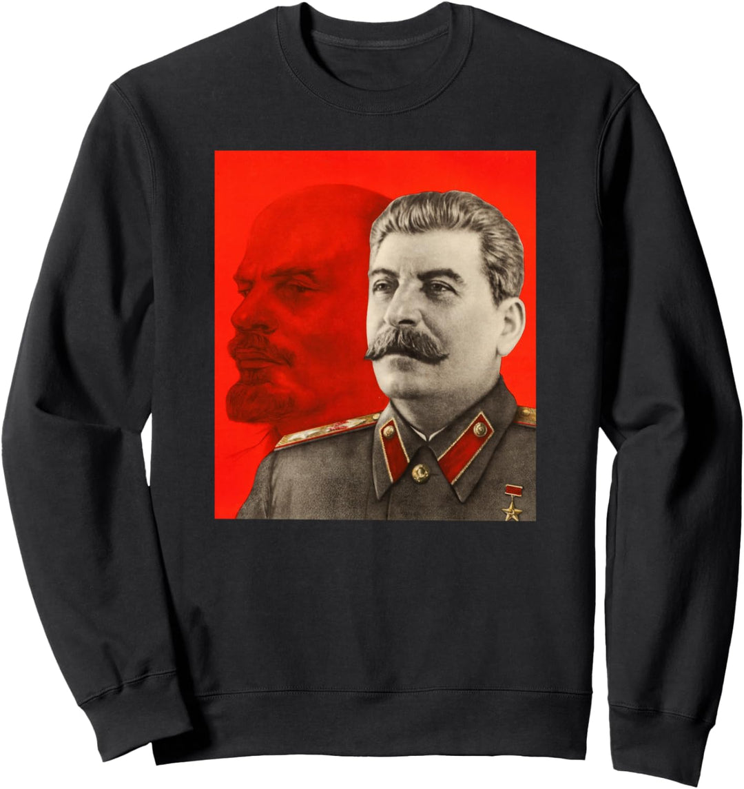 Wladimir Lenin Joseph Stalin Sowjetunion UdSSR Kommunist Sweatshirt