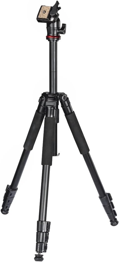 Hama Dreibeinstativ Traveller 163 Ball, Schwarz