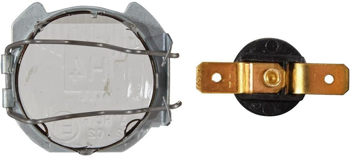 HELLA - Halogen-Hauptscheinwerfer - 12/24V - Referenzzahl: 10 - Einbau - Lichtscheibenfarbe: transpa