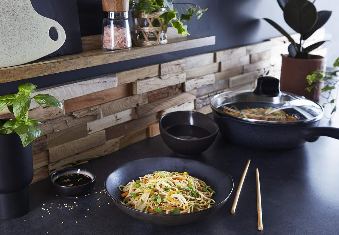 TEFAL G2811972 ZUFRIEDENHEIT INDUKTIVE, Aluminium, Schwarz