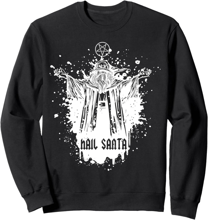 Satanic Christmas Sweater Hail Santa Sweatshirt