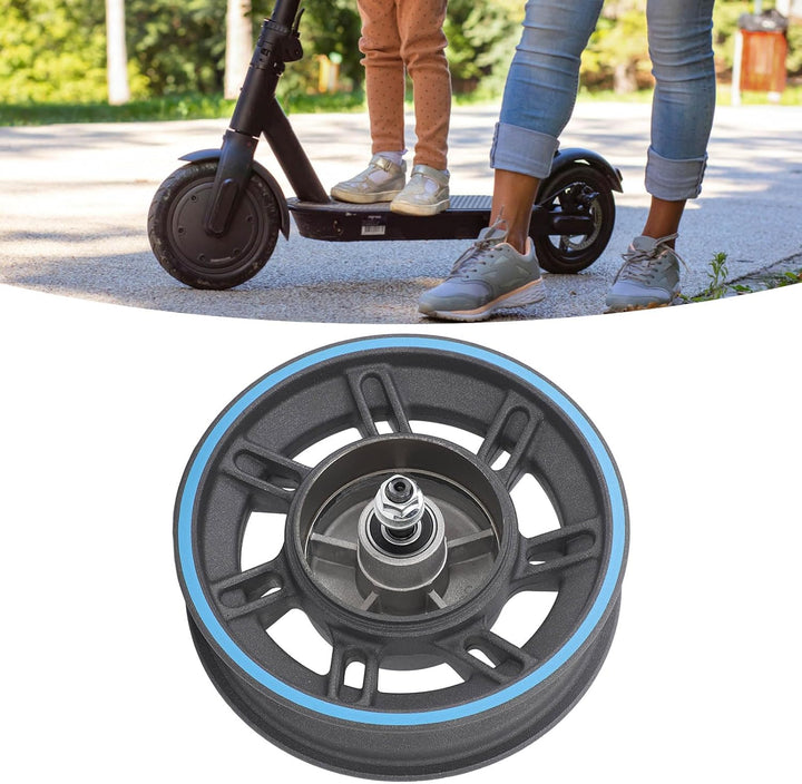 Elektroroller Vorderradnabe für MAX G30D, E-Scooter Vorderrad Nabe Aluminiumlegierung E-Roller Radna